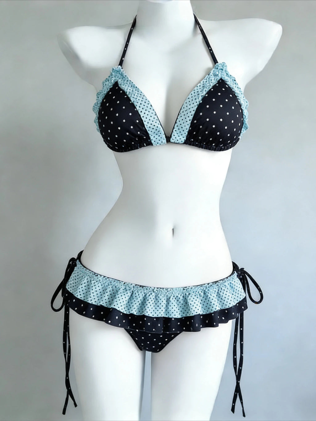 Aurelia Printed High-Waist Bikini Two-piece