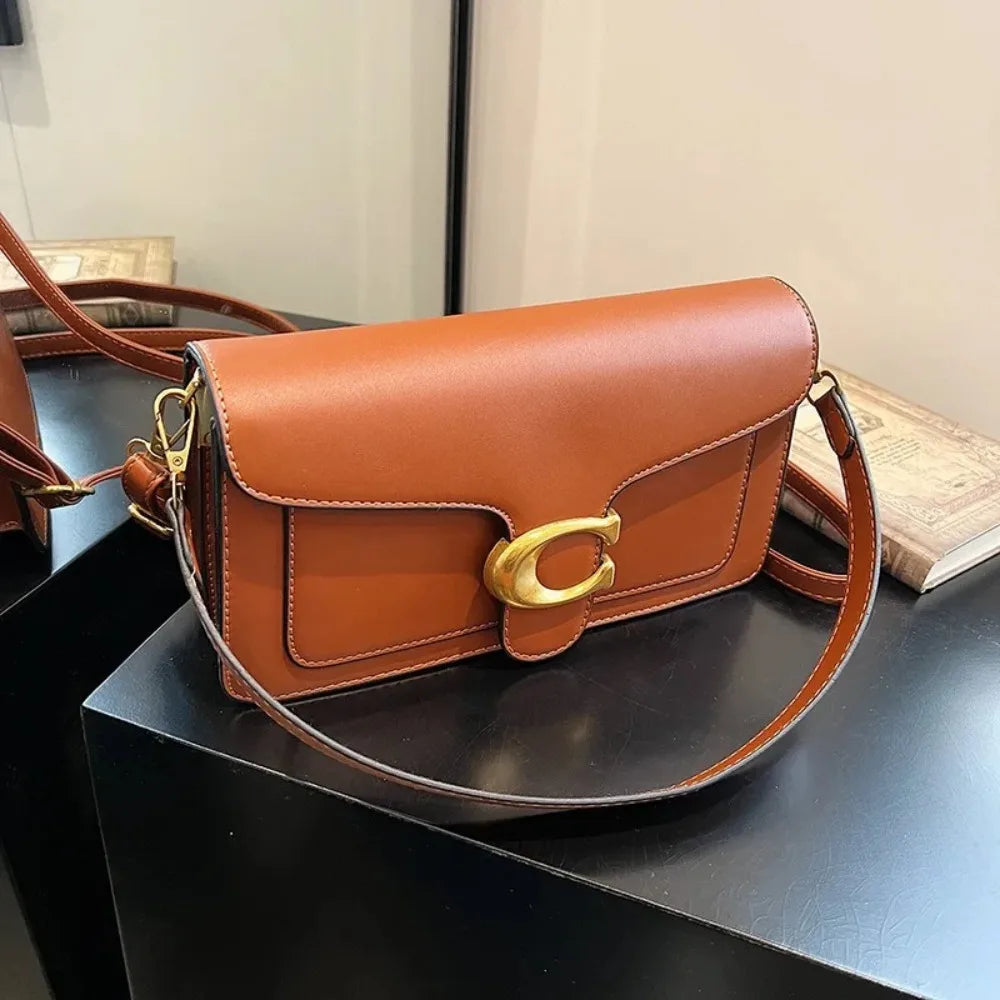 New Women's Small Square Bag, High-Quality Solid Color Multifunctional Shoulder Bag, Crossbody Bag, Daily Commuting Handbag