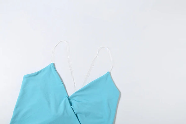 Yasmin Ruched Sleeveless Top One-piece