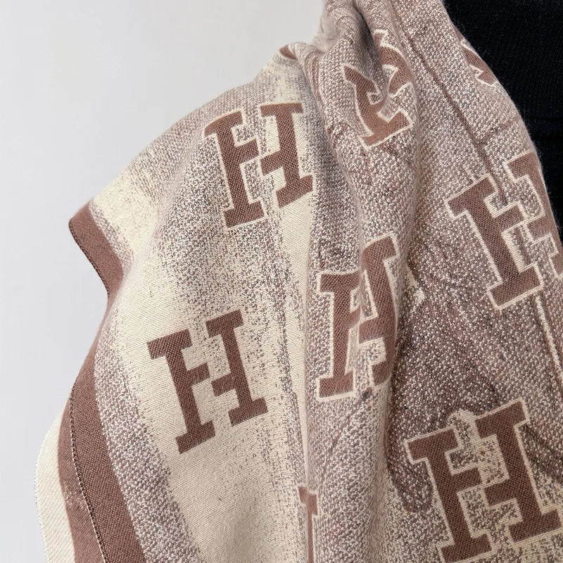 Ariella Printed Winter Shawl Scarf