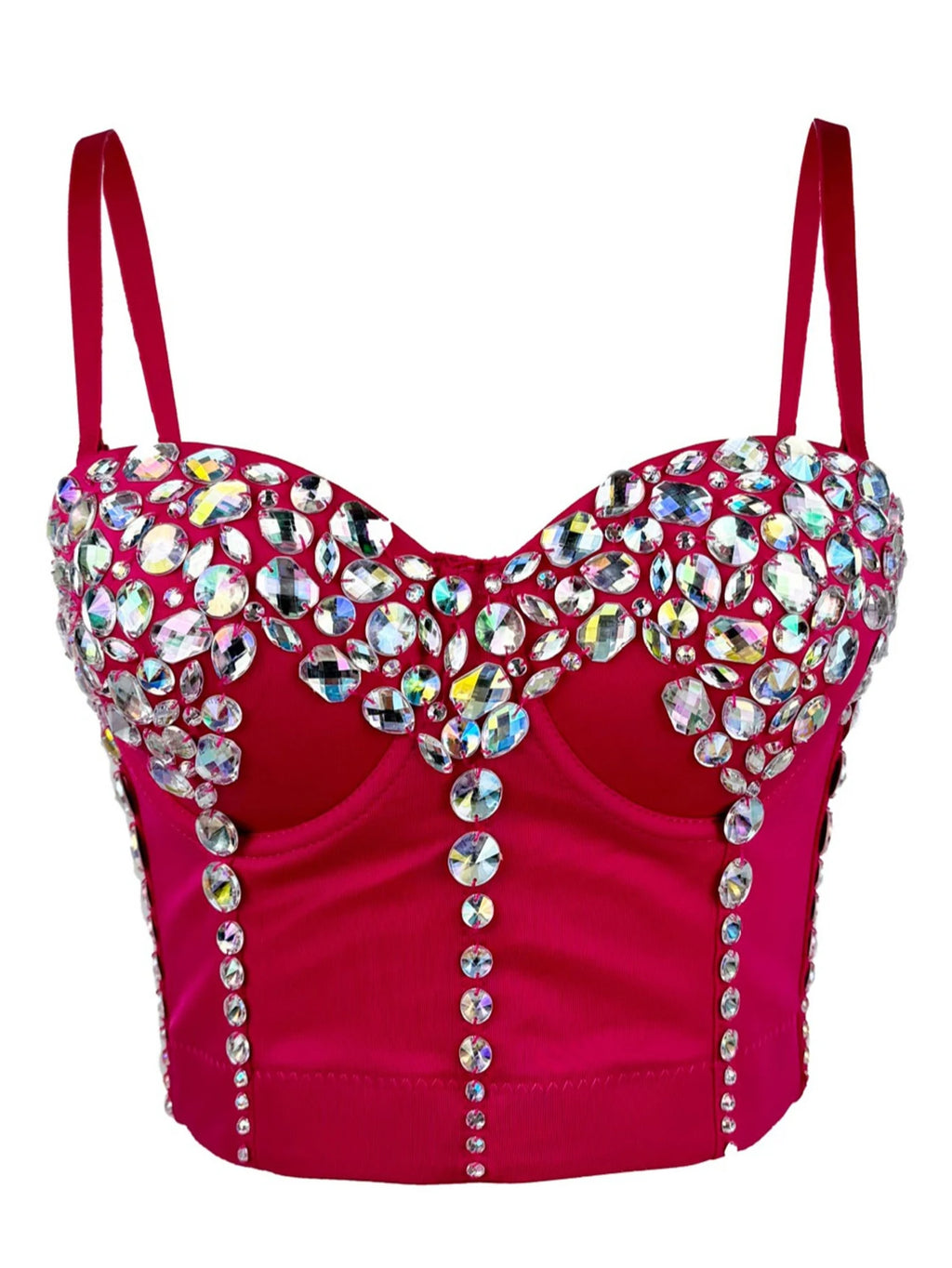 Sexy halter corset crop top women clothing summer cropped rhinestone bustier bra tank top hotwife rave outfits club party tops