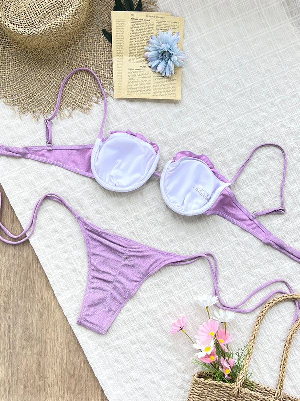Celestine Ring-Accent Micro Bikini Two-piece