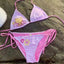 Kiki Cartoon Strap Bikini Two-piece