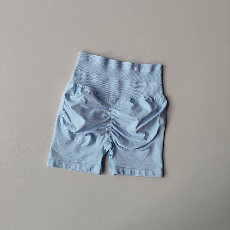 Peach Sculpt High-Waist Performance Shorts Apparel One-piece