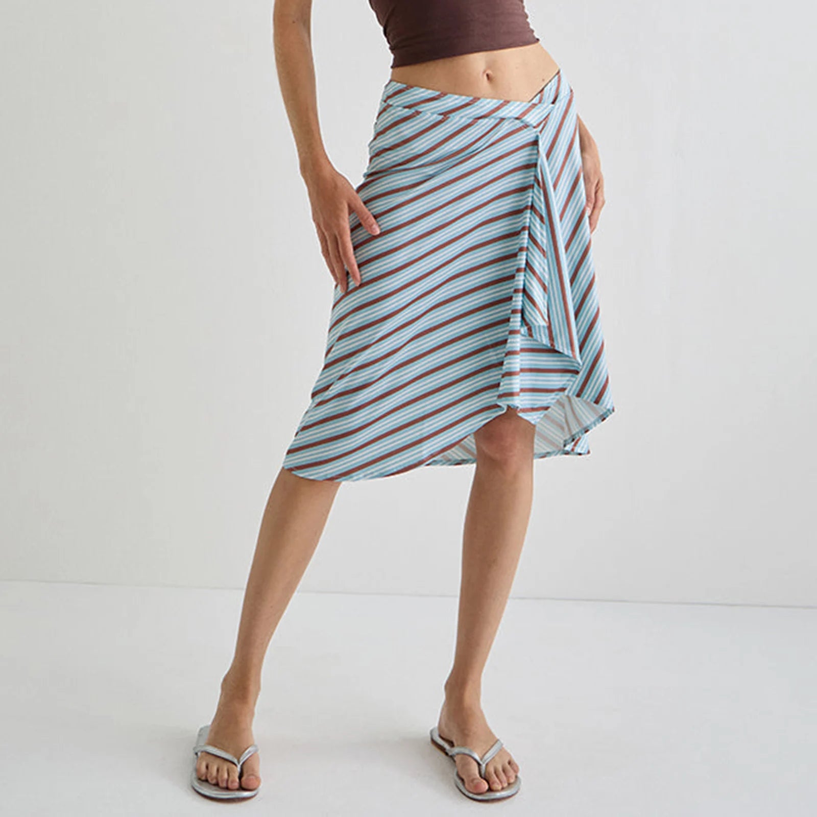 Brielle A-Line Midi Skirt One-piece
