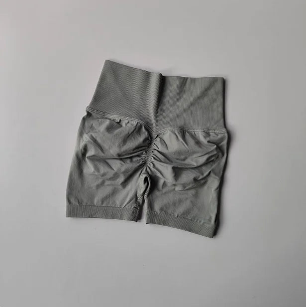 Peach Sculpt High-Waist Performance Shorts Apparel One-piece