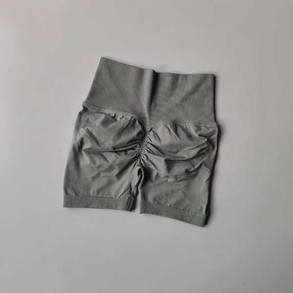 Peach Sculpt High-Waist Performance Shorts Apparel One-piece