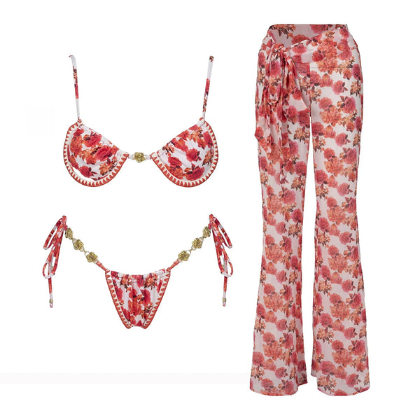Zahara Printed Micro Bikini Two-piece