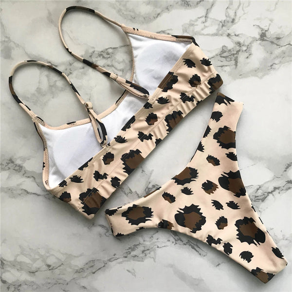Jacinta Animal Print Bikini Two-piece