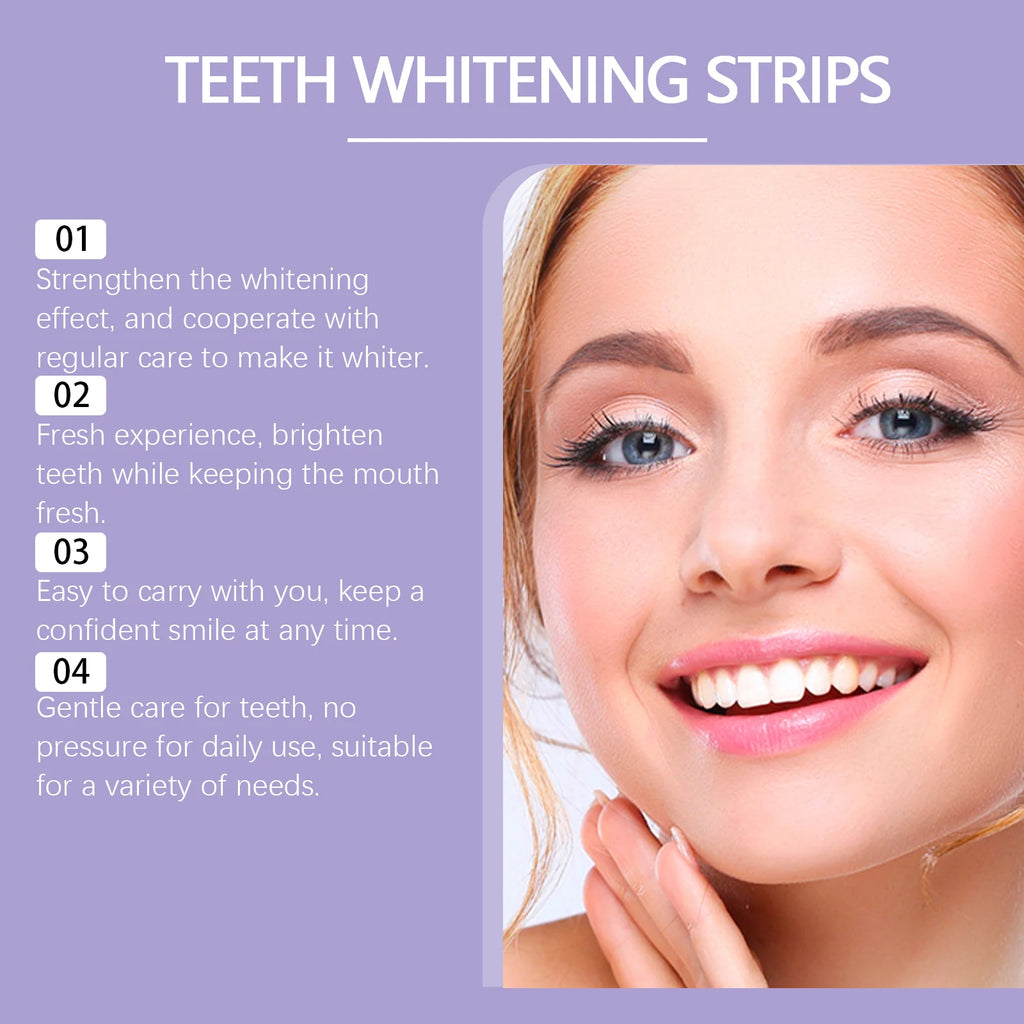 Violet Brightening Dental Strips