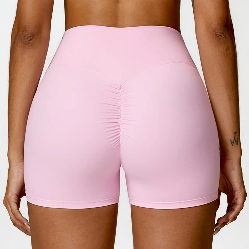 Kaia Quick-Dry High-Waist Yoga Shorts One-piece Secondary image