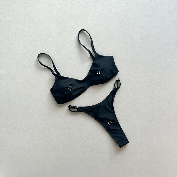 Marcella Push-Up Thong Bikini Two-piece