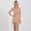 Isabella One-Shoulder Ruched Mini Dress