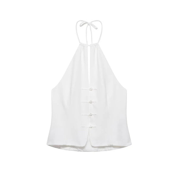 Corinne Halter Button Top & Shorts Separates Collection