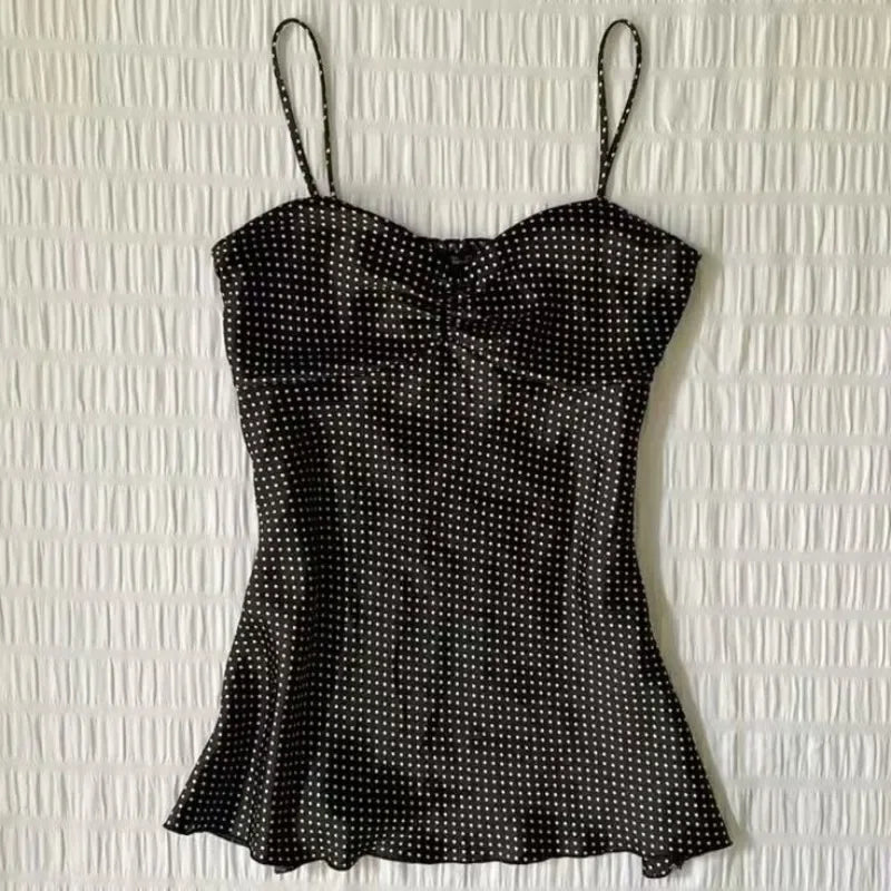 Odette Polka-Dot Camisole Top Main image