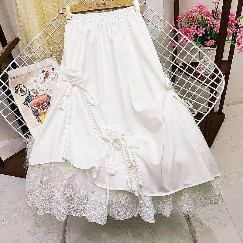Celeste Lace Maxi Skirt One-piece