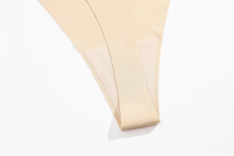 Silque Seamless G-String Panty Pack Lingerie 4-piece