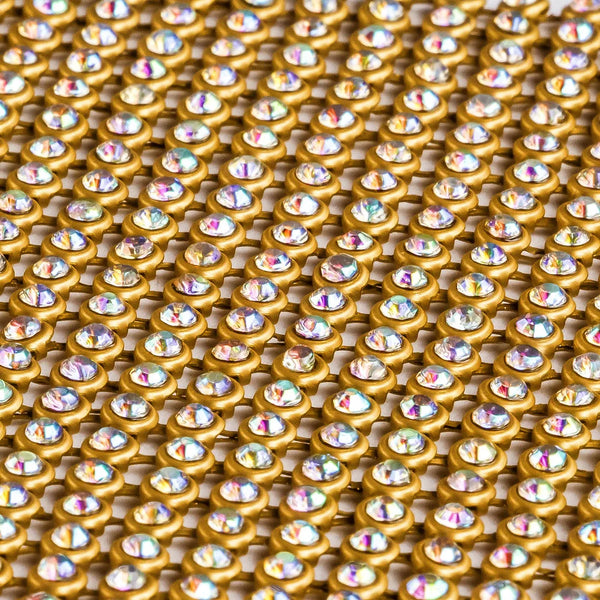 Bianca Rhinestone Sequin Slit Mini Dress