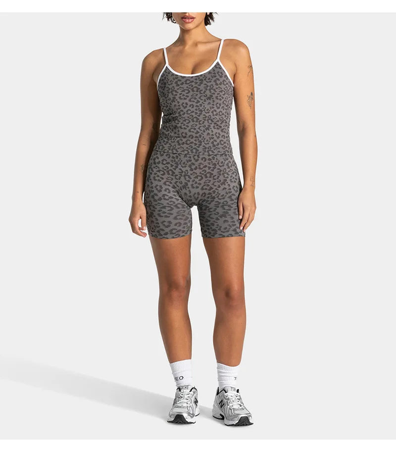 Soleia High-Waist Scrunch Yoga Shorts Apparel One-piece