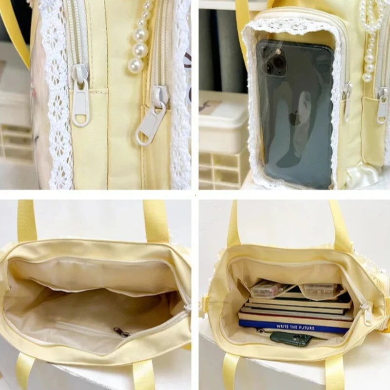 Ami Lace Ita Crossbody Bag