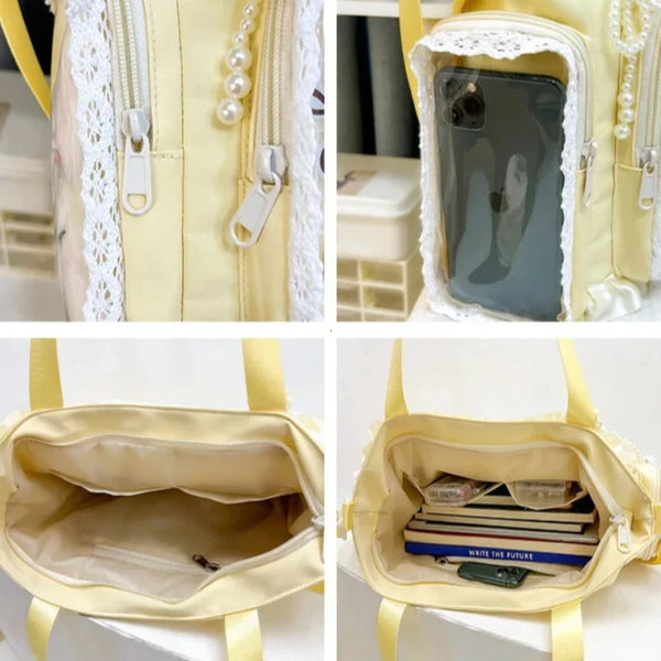 Ami Lace Ita Crossbody Bag