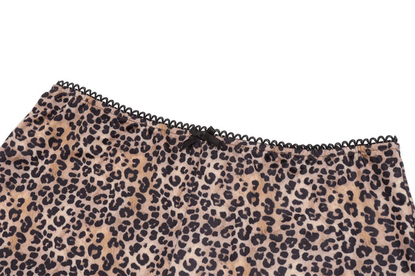 Nahla Leopard Halter Shorts Set Two-piece