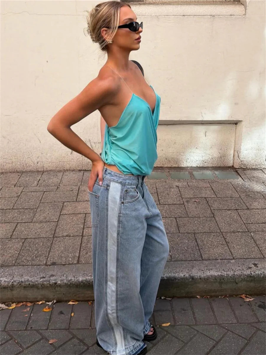 Yasmin Ruched Sleeveless Top One-piece
