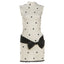 PixieKiki Polka Dot Print Sleeveless Bow Mini Dress Vintage Clothes for Women Elegant Dresses P94-CD29