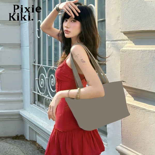 PixieKiki Spaghetti Strap Deep V Neck Pleated Mini Dress Sexy Red Summer Dresses Trendy Clothes Woman 2026 P33-EE12