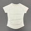 Histello Women Short Sleeve Sports T-Shirt Round Neck Breathable Stretchy Quick Dry Top Yoga Gym Running Fitness Activewear