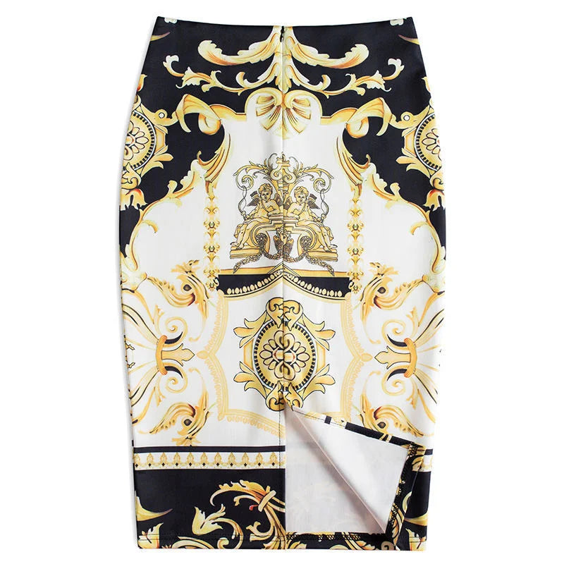 Dahlia Elegant Midi Skirt One-piece