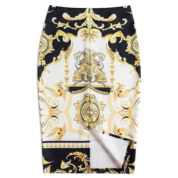 Dahlia Elegant Midi Skirt One-piece