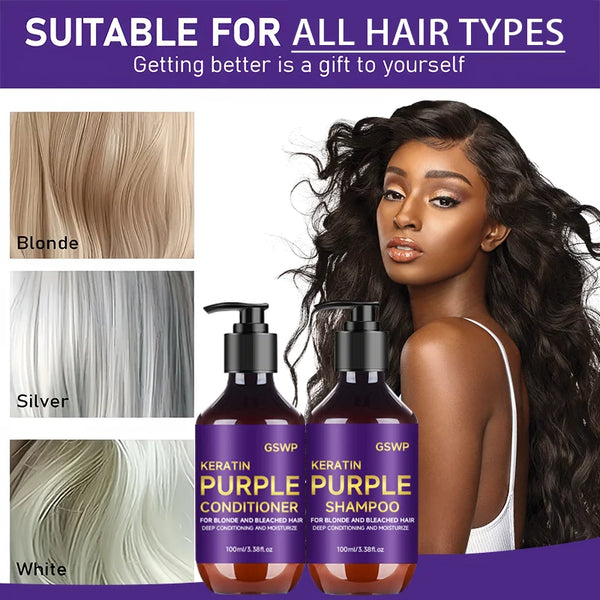 Violet Tone Purple Shampoo & Conditioner Set
