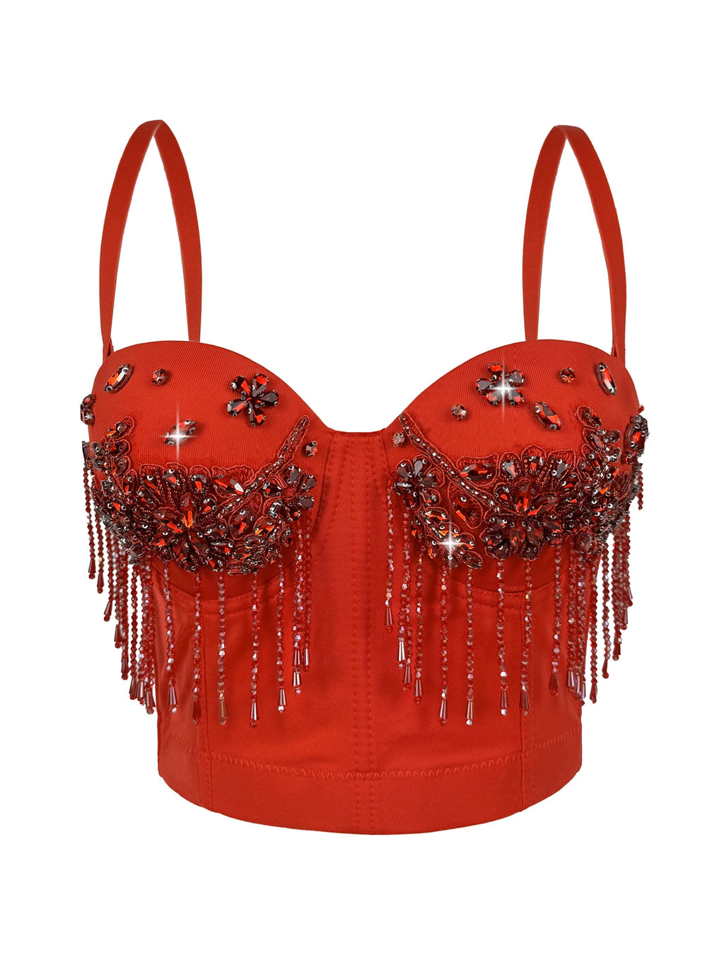 Sexy halter rhinestone corset crop top women summer club party tank tops for woman clothes cropped tube top hotwife streetwear