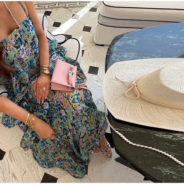 Kendra Ruched Maxi Dress