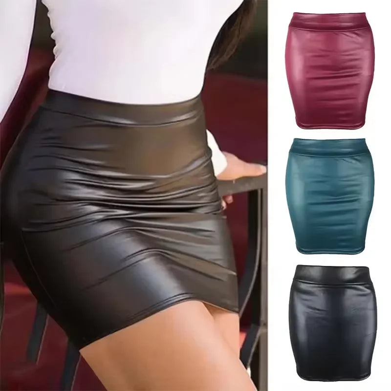 Sloane High-Waist Bodycon Mini Skirt One-piece