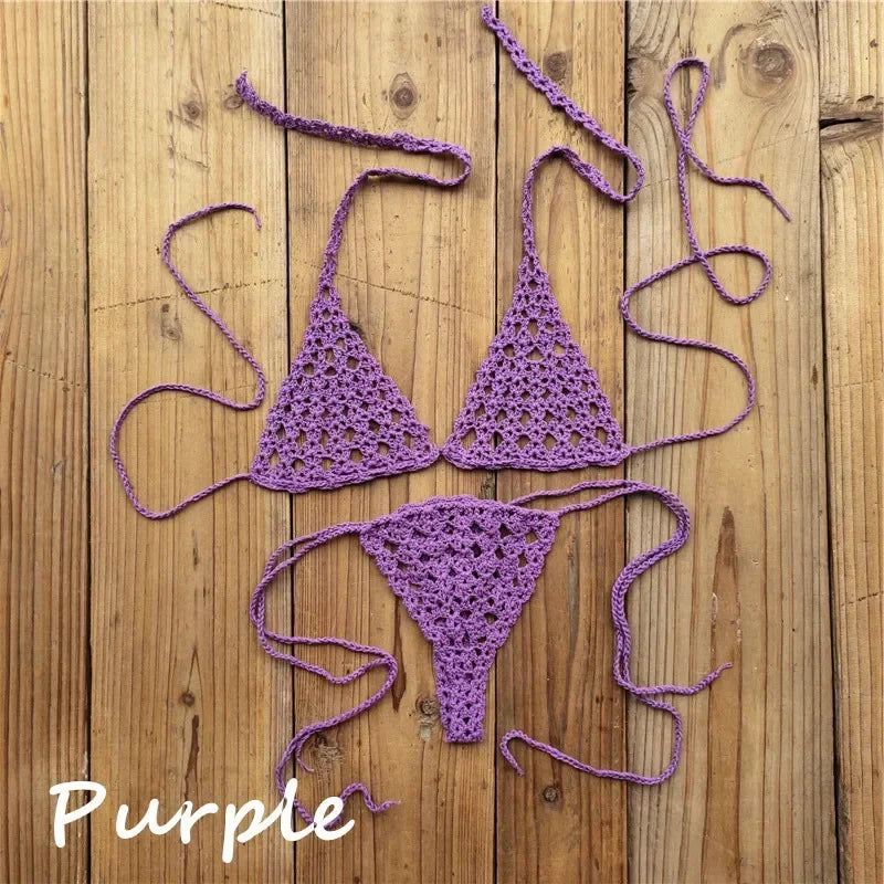 Isla Handmade Crochet Micro Bikini Two-piece