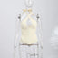 Zara Cutout Lace Sleeveless Corset Top One-piece