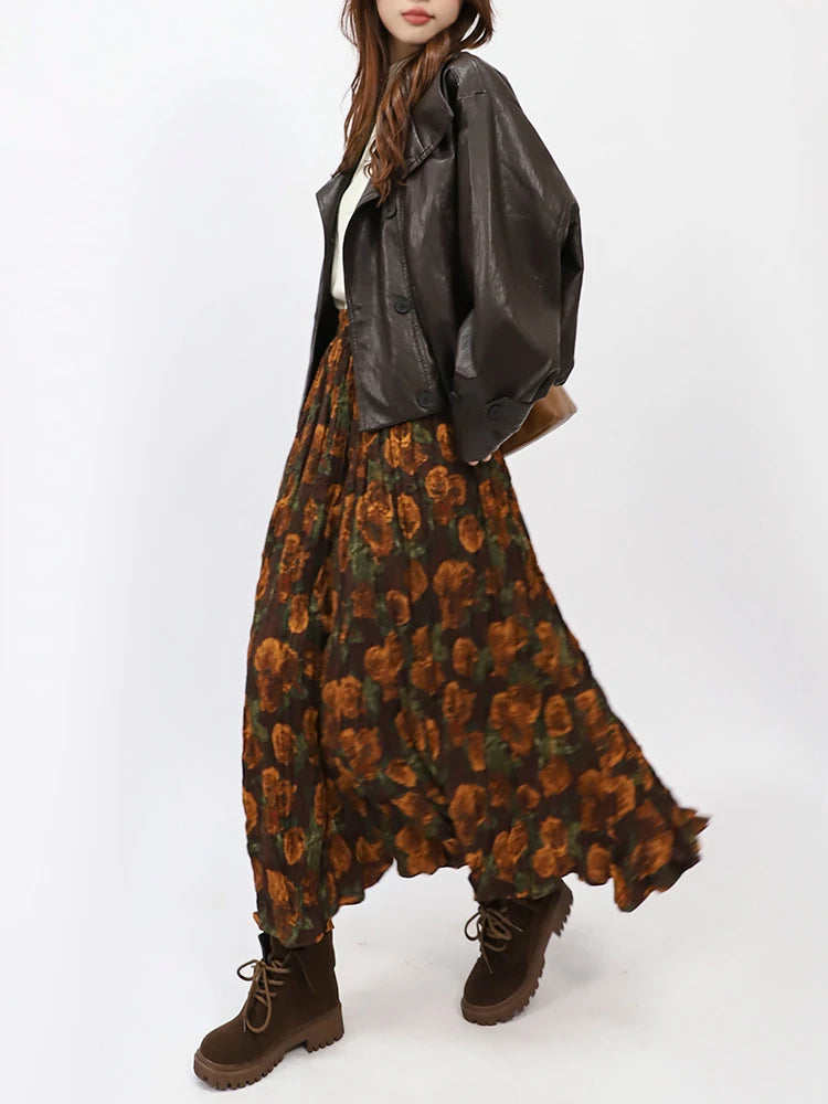 Giselle A-Line Midi Skirt One-piece