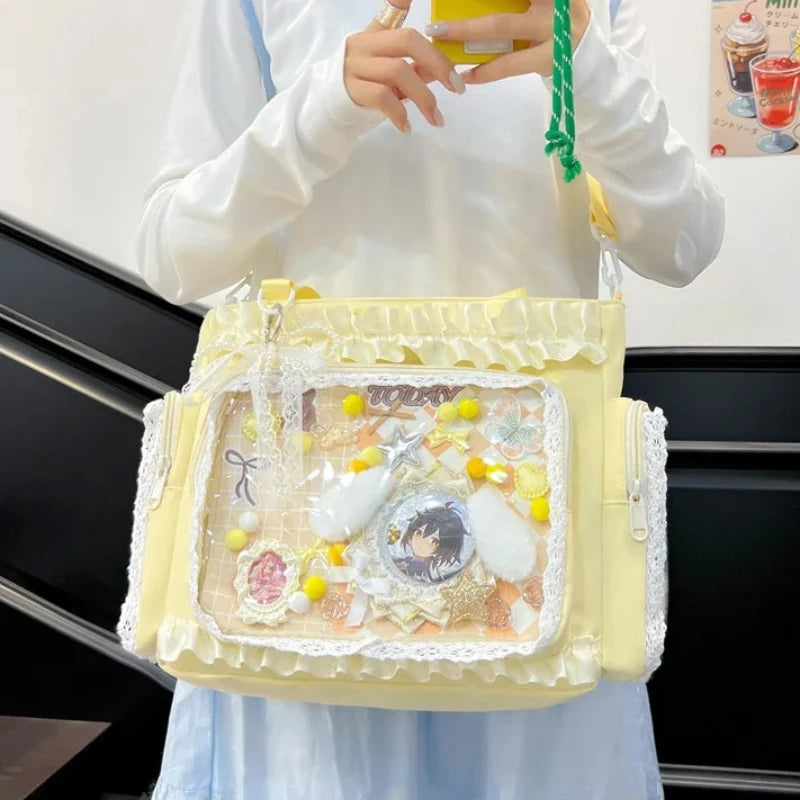 Ami Lace Ita Crossbody Bag