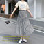 Galatea Ruffle A-Line Midi Skirt One-piece