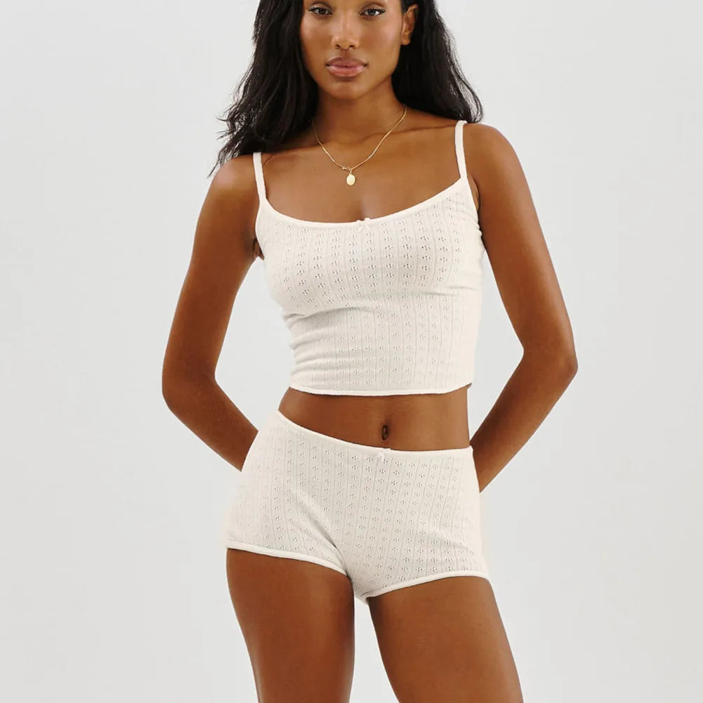Savannah Cozy Ribbed Lounge Two-piece