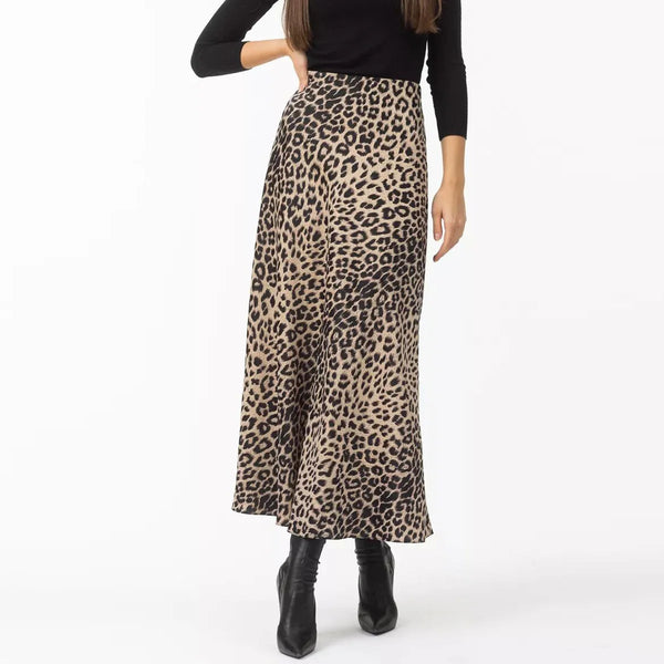 Ottilie Satin Midi Skirt One-piece
