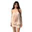 Seraphina Blush Chiffon Mini Dress