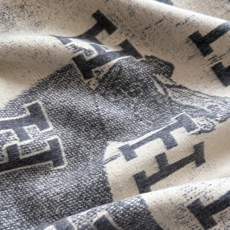 Ariella Printed Winter Shawl Scarf