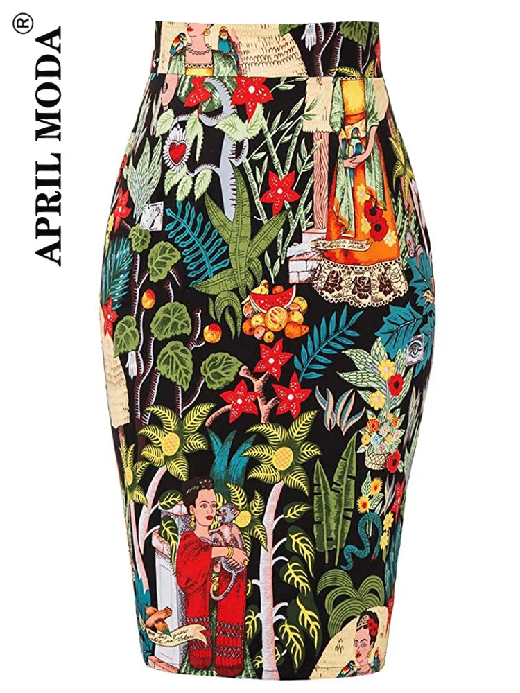 Lucienne Bodycon Midi Skirt One-piece