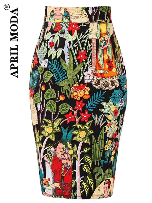 Lucienne Bodycon Midi Skirt One-piece