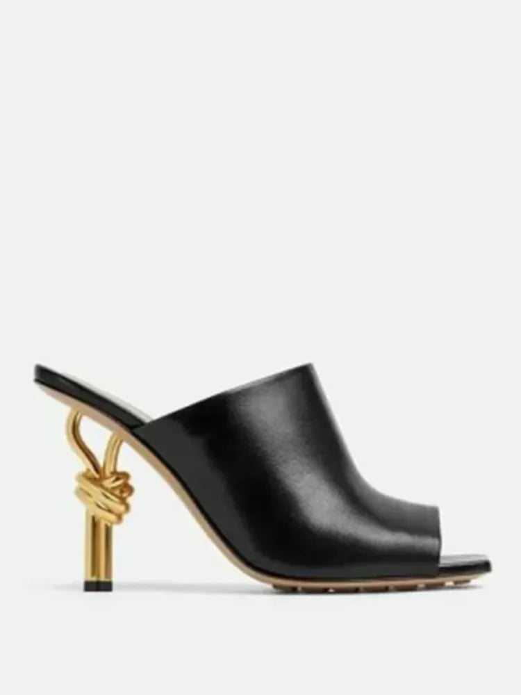 Vienna Square-Toe Party Sandals
