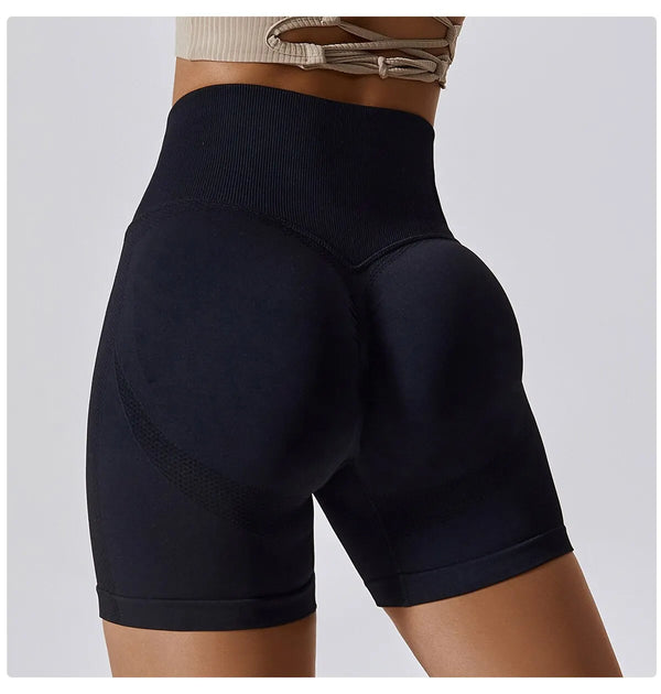 Naya Seamless High-Waist Yoga Shorts One-piece
