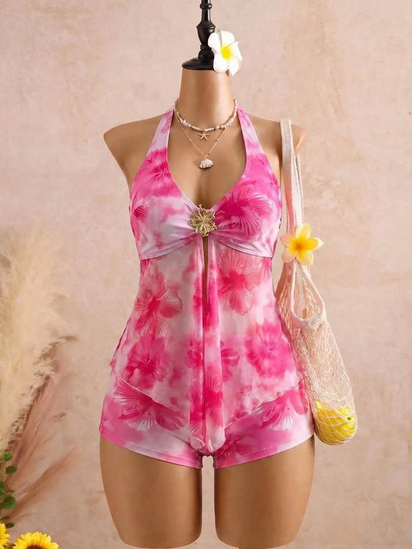 Solara Mesh High-Waist Bikini Two-piece